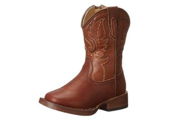 Roper Texson Square Toe Classic Cowboy Toddler Boot